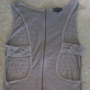 PEEK A BOO BACK MINI LACE DRESS SIZE SMALL